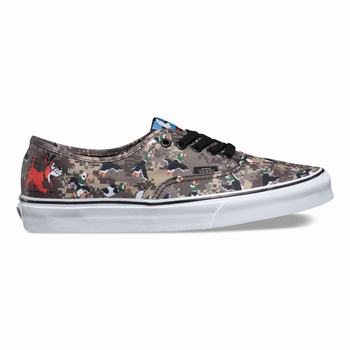 Férfi Vans Authentic Tornacipő VA4578206 Camo